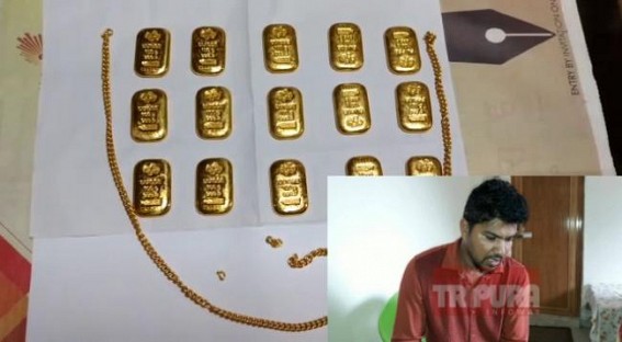 BSF nabbed Bangladeshi smuggler from Srimantapur border