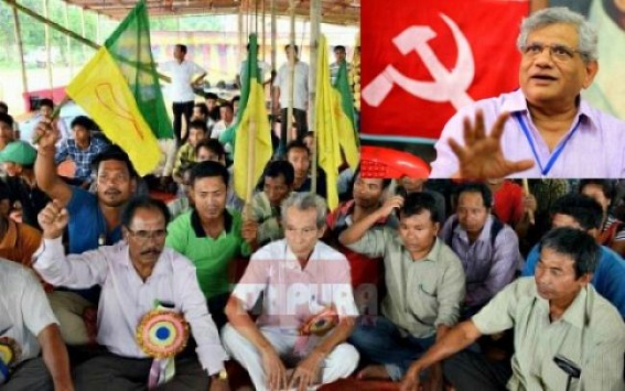 'IPFT Extremists are born with the demand that Tripura should be separated from India', says Yechury : No reply yet from IPFT & its Big-Bro BJP 