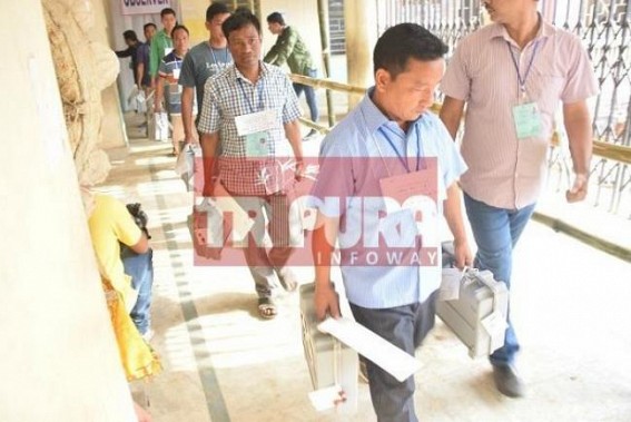 BJP ahead in Khayerpur, Badharghat, Ramnagar, Ambassa BJP ahead in Khayerpur, Badharghat, Ramnagar, Ambassa