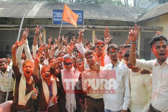 SFI council becomes ABVP's at MBB College SFI council becomes ABVP's at MBB College