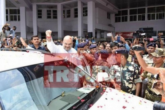 Amit Shah to arrive at 3.30 PM
