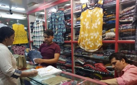 10 days left before Durga puja, Tripura markets gloom yet 