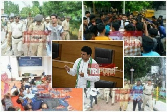 JUMLA era palls gloom in Tripura's weak Economy, Durga Puja Festive spirit dull on Mahalaya : Job Terminations, No DA, No 7th CPC, Public Cash Crunch, dull Business across Tripura