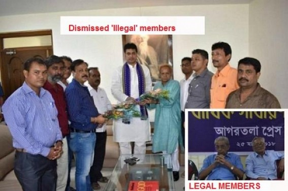 Press Club old Elected Committee to takes charge, Pranab Sarkar led Illegal Occupiers dismissed by Court 