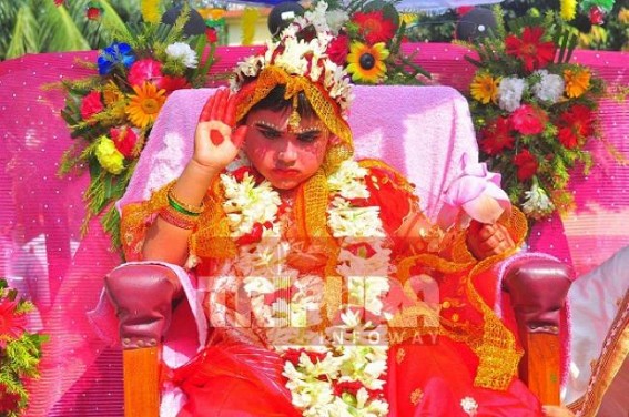 Ramakrishna Mission observes Kumari Puja on Maha Astami 