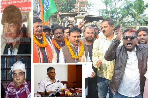 BJPâ€™s row of attacking senior citizens : Statewide condemnation, BJP celebrates oppositionâ€™s bloodshed 