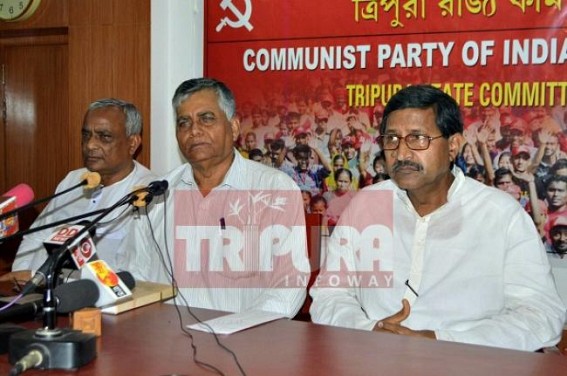 CPI-M's damage control press meet : 'BJP kept arms inside CITU office' , says Gautam Das CPI-M's damage control press meet : 'BJP kept arms inside CITU office' , says Gautam Das