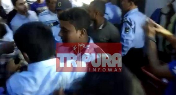 Unruly Cinema House management in Tripura : Rupasi Cinema Hall owner beats NIT student Unruly Cinema House management in Tripura : Rupasi Cinema Hall owner beats NIT student