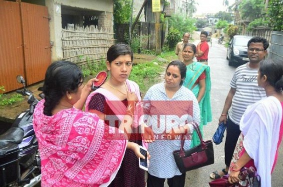 Robbery attempt in broad day light at Agartala