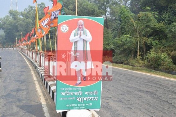 Amit Shah's visit on tomorrow