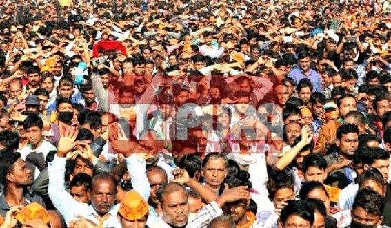 â€˜Manik Sarkarâ€™s 20 yrs report card comprises of 86 % crime against Women, 67 % BPL, 10323 teachers termination, 8 lakhs unemployed youths: Biplab says at Amit Shahâ€™s rally