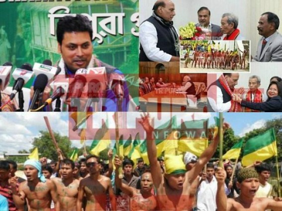Biplab vents up frustration before Himanta  Biswa, NC Debbarmaâ€™s Tipraland gameplan ! 'Ask Rajnath Singh about High Power Committee's actual function, I am just a Party Worker', Biplab tells media