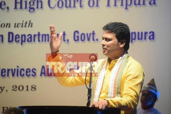 Tripura CM is fan of Dipak Gupta !