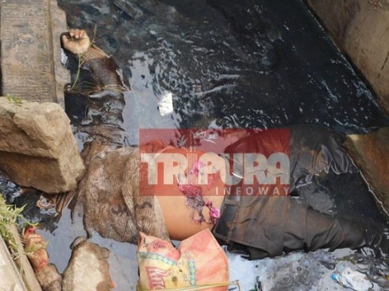 Brutal murder at Agartala Motor Stand area