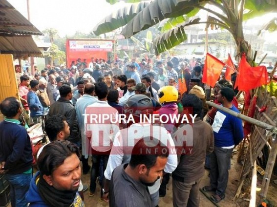 BJP, CPI-M again fought, injured