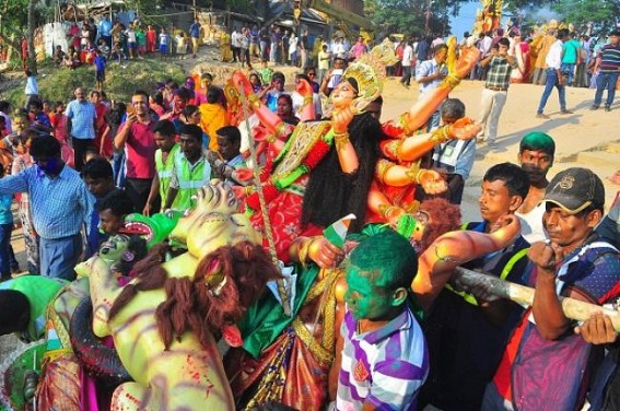 Statewide massive celebration centering Bisharjan yatra to Dashamighat 