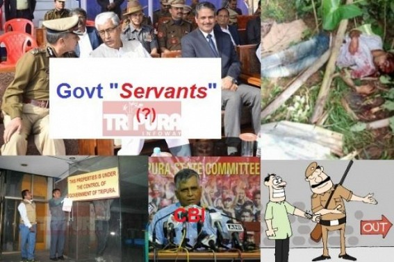 Tripuraâ€™s Spineless Police Dept : How does Gautam Das know Santanuâ€™s killers names ? Who is Gautam Das to ask Deodhar, IPFT to surrender ?