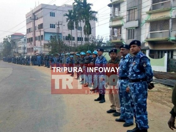 Tight Security vigils across West Dist 