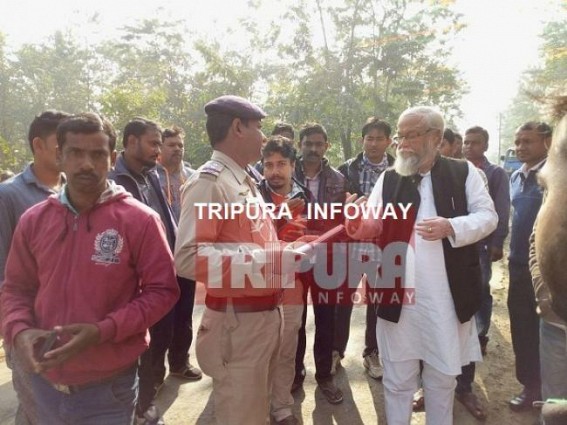 Tripuraâ€™s Pre-Poll violence : â€˜If attacks upon BJP activists not stopped, any kind of bad-consequence liability will fall upon CPI-M Govtâ€™, warns Ratan Chakraborty