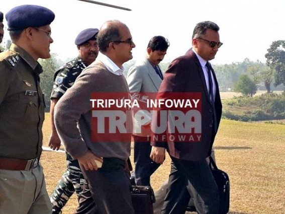 Dy Election Commissioner visits Dharmanagar, conducts meeting with North Tripura Polling Officials  