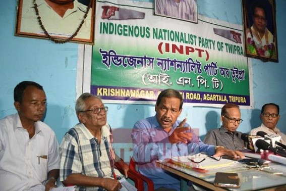 INPT asks Biplab Deb not to confuse people with double standard on NRC