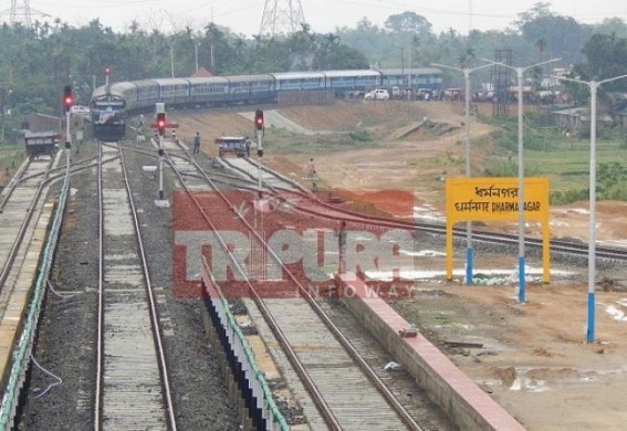 NFR Railways began loading POL directly to Tripura via State's 1st POl Terminal at Dharmanagar NFR Railways began loading POL directly to Tripura via State's 1st POl Terminal at Dharmanagar