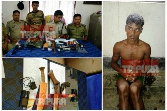 Increasing Narcotics Smuggling, Arms  under BJP era : Crime graph spikes up, Unemployment skyrockets to 39.1% : 1 arrested with Chinese pistols, cartridges 