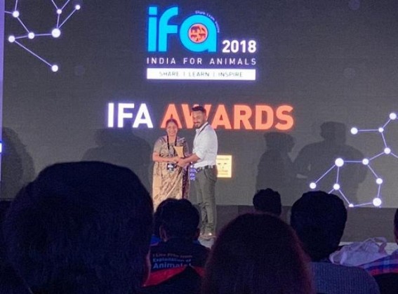 Tripura NGO awarded as best animal welfare organization in Northeast