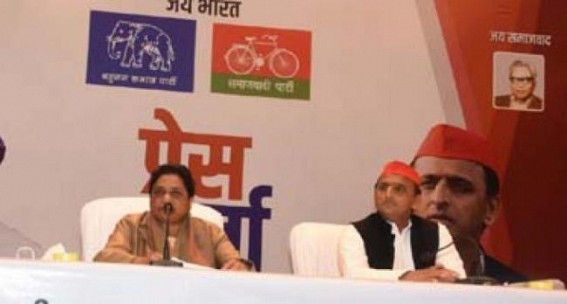 SP-BSP alliance a monumental leap of faith between two sworn rivals SP-BSP alliance a monumental leap of faith between two sworn rivals
