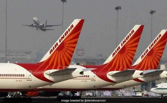 Air India inducts aircraft with Gandhiji's logo Air India inducts aircraft with Gandhiji's logo