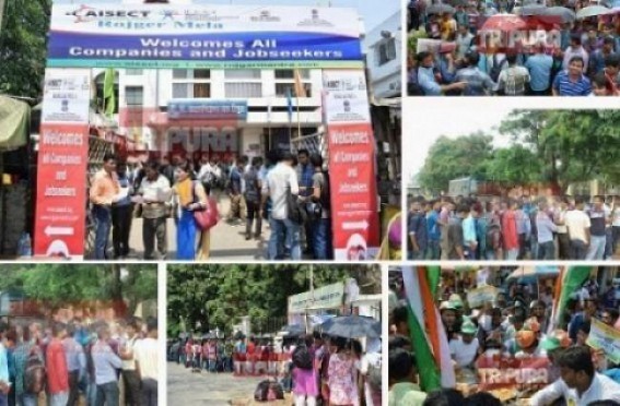 JUMLA Era : Tripura reels under minus-employment after BJPâ€™s 1-year rule, unemployment rate raised at 30.9%
