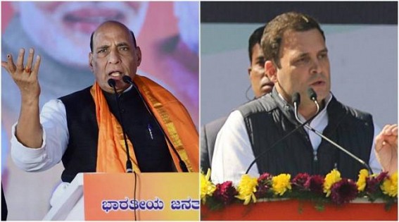 Rajnath Singh leads in Lucknow, Rahul Gandhi Leading in Wayanad