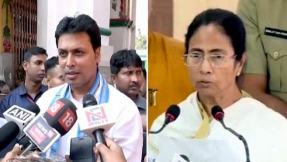 â€˜Mamata Banerjeeâ€™s leap-jump will end soonâ€™ : Biplab Deb