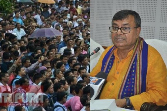 Amid merger proposals of Tripura Govt Schools, BJP Govt lacks focus on Teachers Recruitment : Tripuraâ€™s highest Unemployment Rate 30.2% concerns Stateâ€™s dark future