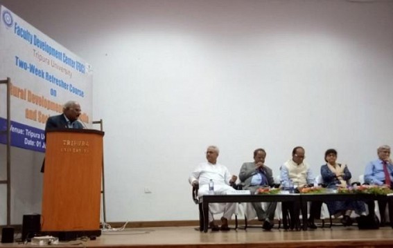 2 Weeks Refresher Course ends in Tripura University     