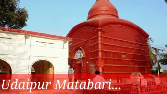 Udaipur Matabari decoration begins for Diwali-2019 Udaipur Matabari decoration begins for Diwali-2019