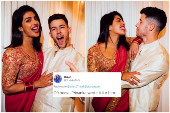 Priyanka Chopra, Nick Jonas celebrate their first Diwali Priyanka Chopra, Nick Jonas celebrate their first Diwali