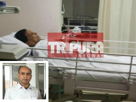 Arrest of Badal Choudhury in unconsciousness is Undemocratic, Inhuman, Contempt of Court : Adv Bhaskar Debbarma Arrest of Badal Choudhury in unconsciousness is Undemocratic, Inhuman, Contempt of Court : Adv Bhaskar Debbarma