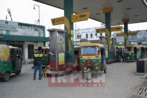 CNG crisis hits capital city Agartala in festival season
