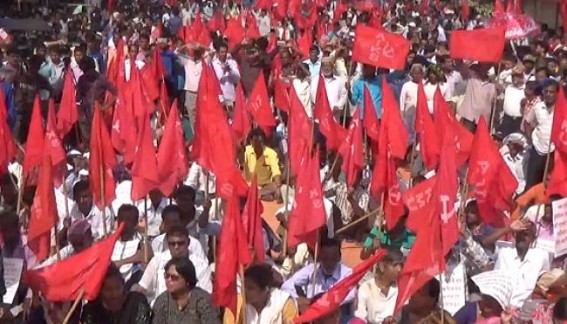 ‘Afraid’ BJP Govt blocked farmers’ rally ‘Afraid’ BJP Govt blocked farmers’ rally