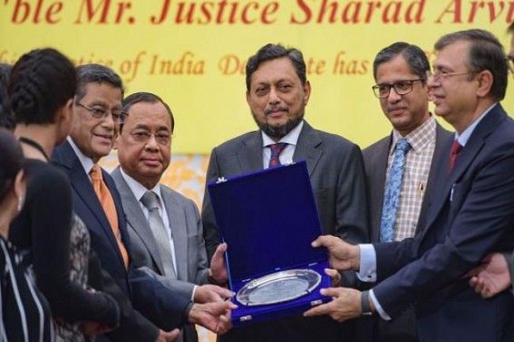 On last working day, CJI spent 4 mins in Courtroom 1 