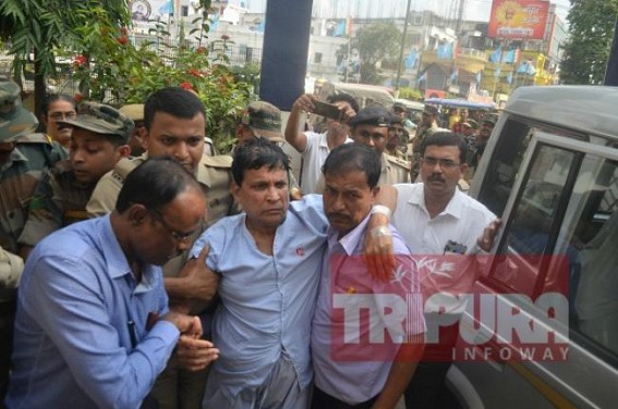 Badal Choudhury was forcefully taken out of ILS hospital in hospitalâ€™s dress, statewide public spitting BJPâ€™s 3rd class politics ! 