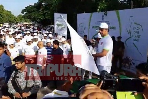 â€˜Run for Green Agartalaâ€™ flagged off
