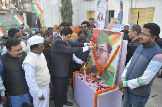 Congress observes Netaji Jayanti