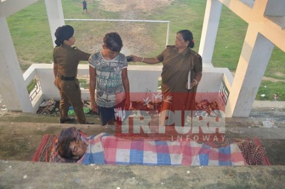 Blood clotted dead body of woman found in Astabal stadium