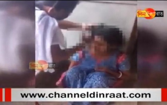 Woman beaten, hair chopped off, face darkened by neighbors in allegation of extra-marital affair Woman beaten, hair chopped off, face darkened by neighbors in allegation of extra-marital affair