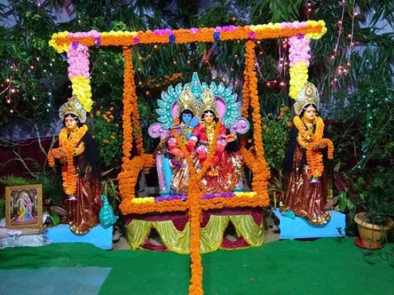 â€˜Jhulanâ€™ festival celebrated across Tripura