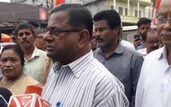Tripura Election rigging : CPI-M launched massive protest demanding re-polling in 464 booths Tripura Election rigging : CPI-M launched massive protest demanding re-polling in 464 booths
