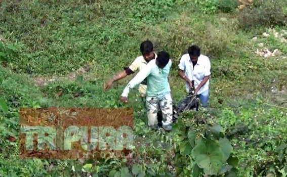 Dead body recovered at Capital city Agartala Dead body recovered at Capital city Agartala
