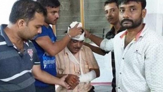  BJP vs BJP clash at Bagma